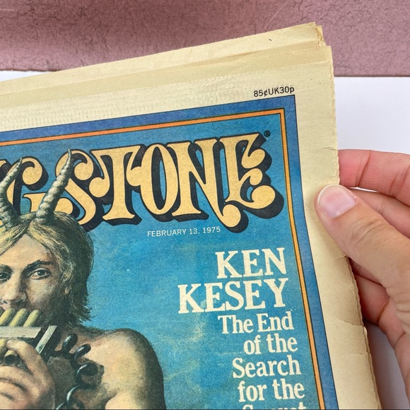 Vintage Rolling Stone Magazine Ken Kesey The Electric Muse February 13, 1975 - Picture 2 of 6